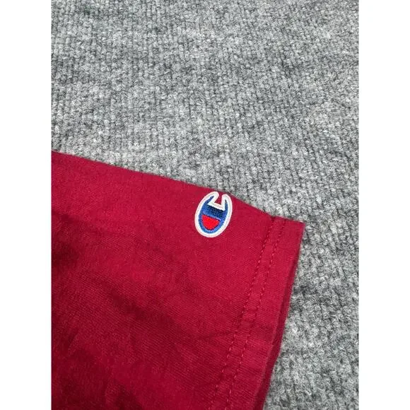 Champion South Carolina Gamecocks Track‎ & Field Shirt Men’s Large Red Tee - Picture 10 of 11